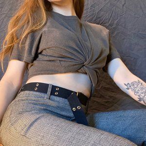 100% Cotton, ribbed tee by Canyon River Blues!